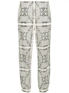 TORY BURCH - Printed Cotton Trousers #1276496