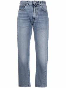 TOTEME - Straight Leg Cropped Denim Jeans #987975