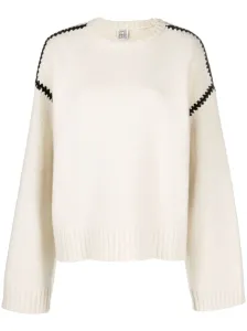 TOTEME - Embroidered Wool Jumper #1242825