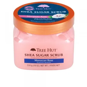 Tree Hut - Gommage Au Sucre Et Karité Moroccan Rose : Body scrub and exfoliator 510 g