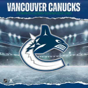 NHL Vancouver Canucks 2024 Wall Calendar #1082306