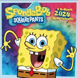 SpongeBob Squarepants 2024 Movie 2024 Wall Calendar