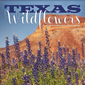 Texas Wildflowers 2024 Wall Calendar #901704