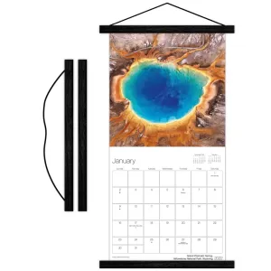 Magnetic Calendar Frame Black