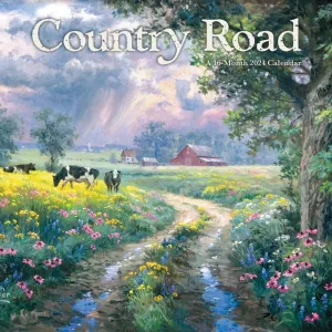 Country Road Abraham Hunter 2024 Mini Wall Calendar