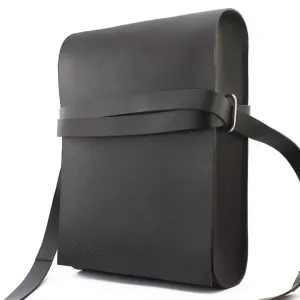 Trippen, Bag L A4 Unisex Shoulder Bag, dark brown Größe