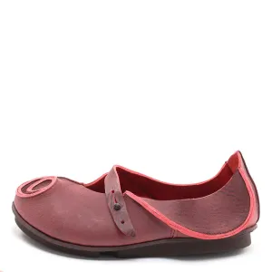 Trippen, Schnecke f Penna Women's Slip-on Shoes, burgundy Größe 37
