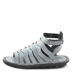 Trippen, Swell f Closed Women´s Sandal, anthracite Größe 38