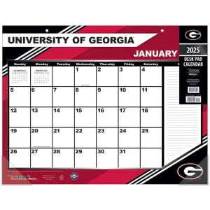 COL Georgia Bulldogs 2025 Desk Pad