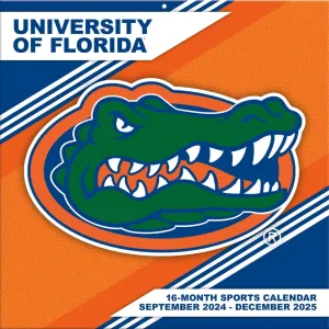 Florida Gators 2025 Wall Calendar