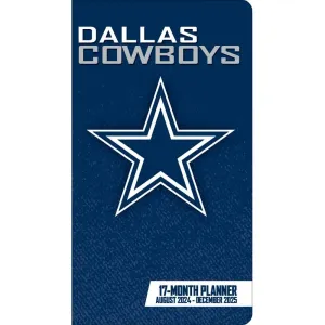 NFL Dallas Cowboys 17 Month 2025 Pocket Planner