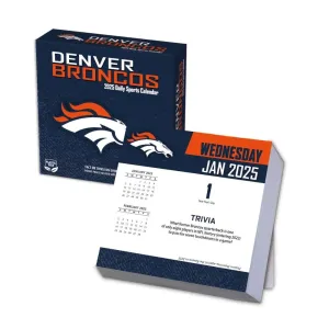 NFL Denver Broncos 2025 Desk Calendar