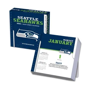 NFL Seattle Seahawks 2024 Desk Calendar