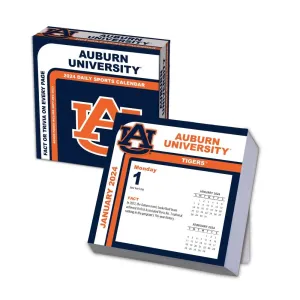 Auburn Tigers 2024 Desk Calendar