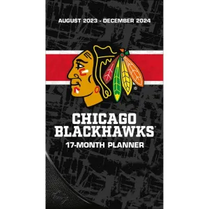 Chicago Blackhawks 17 Month Pocket Planner