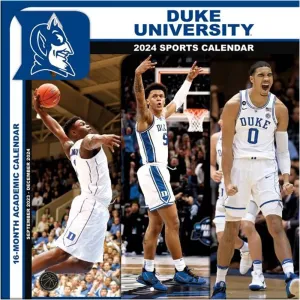 Duke Blue Devils 2024 Mini Wall Calendar