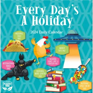Everydays A Holiday Photo 2024 Desk Calendar
