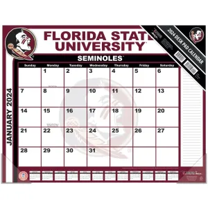 Florida State Seminoles 2024 Desk Pad