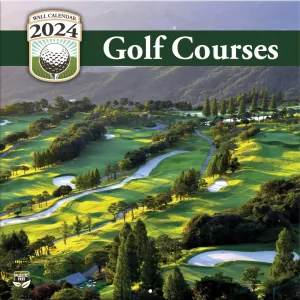 Golf Courses Photo 2024 Wall Calendar