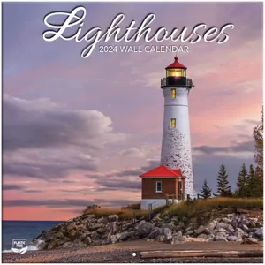 Lighthouses Photo 2024 Mini Wall Calendar