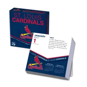 MLB St Louis Cardinals 2024 Desk Calendar