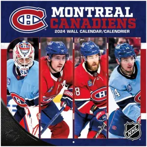 Montreal Canadiens 2024 Mini Wall Calendar