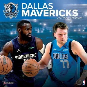 NBA Dallas Mavericks 2023 Wall Calendar