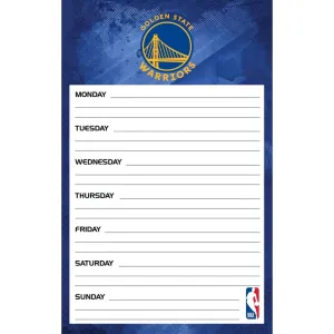 NBA Golden State Warriors Weekly Planner
