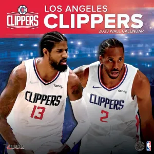 NBA Los Angeles Clippers 2023 Wall Calendar