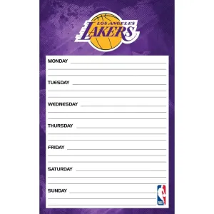 NBA Los Angeles Lakers Weekly Planner