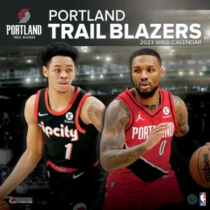 NBA Portland Trail Blazers 2023 Wall Calendar