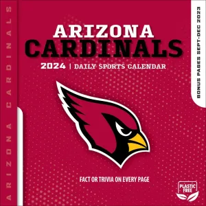 NFL Arizona Cardinals 2024 Desk Calendar