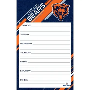 NFL Chicago Bears Weekly Planner