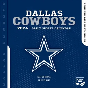 NFL Dallas Cowboys 2024 Desk Calendar