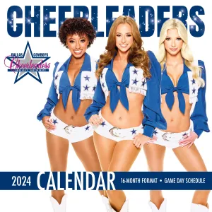 NFL Dallas Cowboys Cheerleaders 2024 Wall Calendar #1000980