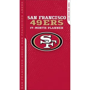 NFL San Francisco 49ers 17 Month Pocket Planner