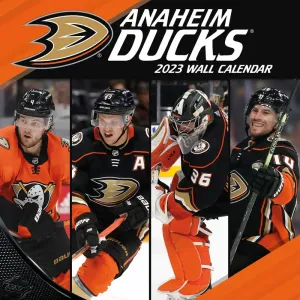 NHL Anaheim Ducks 2023 Wall Calendar