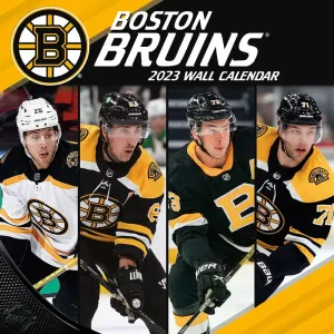 NHL Boston Bruins 2023 Wall Calendar