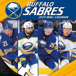 NHL Buffalo Sabres 2023 Wall Calendar