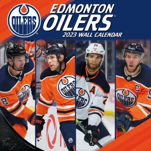 NHL Edmonton Oilers 2023 Wall Calendar #15472