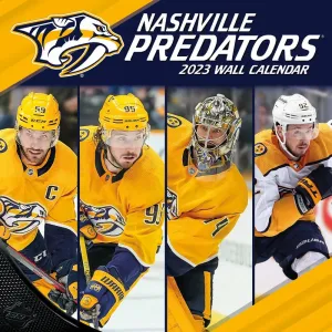NHL Nashville Predators 2023 Wall Calendar