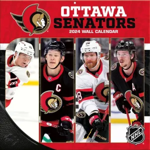 NHL Ottawa Senators 2024 Wall Calendar