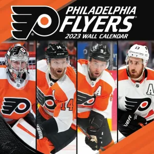 NHL Philadelphia Flyers 2023 Wall Calendar