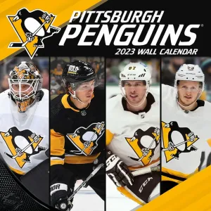 NHL Pittsburgh Penguins 2023 Wall Calendar