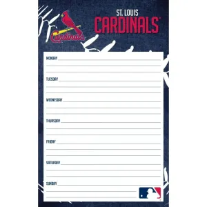 St Louis Cardinals Weekly Planner
