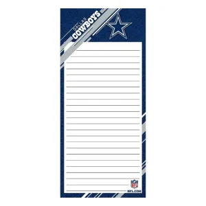 Dallas Cowboys List Pad (1 Pack)