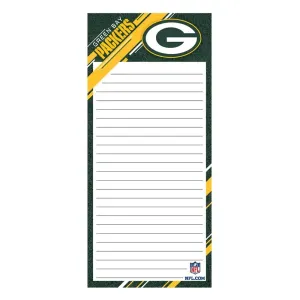 Green Bay Packers List Pad (1 Pack)