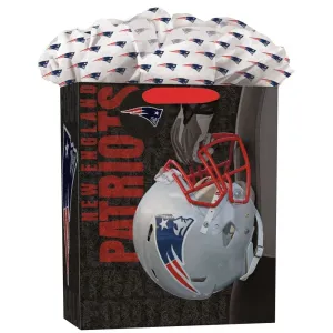 New England Patriots Large Gogo Gift Bag