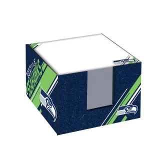 NFL Seattle Seahawks Note Cube W/ Holder