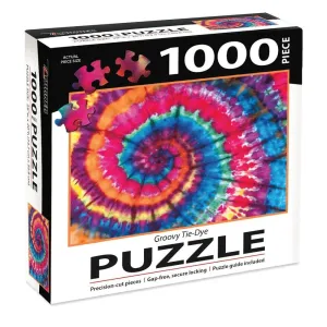 Groovy Tie-Dye 1000 Piece Puzzle
